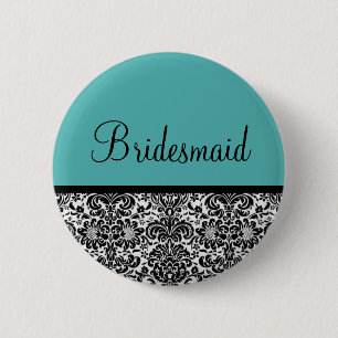 Bridesmaid Ronde Button 5,7 Cm