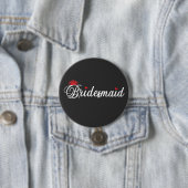 Bridesmaid Ronde Button 7,6 Cm (In situ)