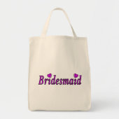 Bridesmaid Simply Love Tote Bag (Voorkant)