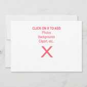 Bridesmaid | SJABLOON Kaart (Achterkant)