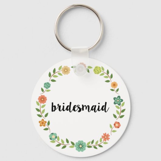 Bridesmaid Sleutelhanger (Voorkant)