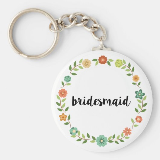 Bridesmaid Sleutelhanger (Voorkant)