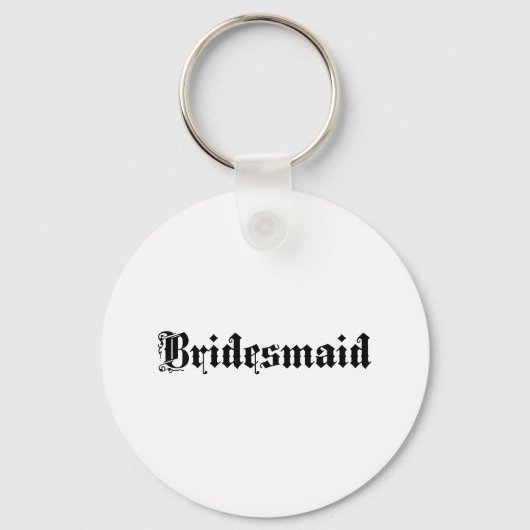 Bridesmaid Sleutelhanger (Voorkant)