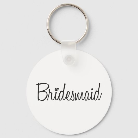 Bridesmaid Sleutelhanger (Voorkant)