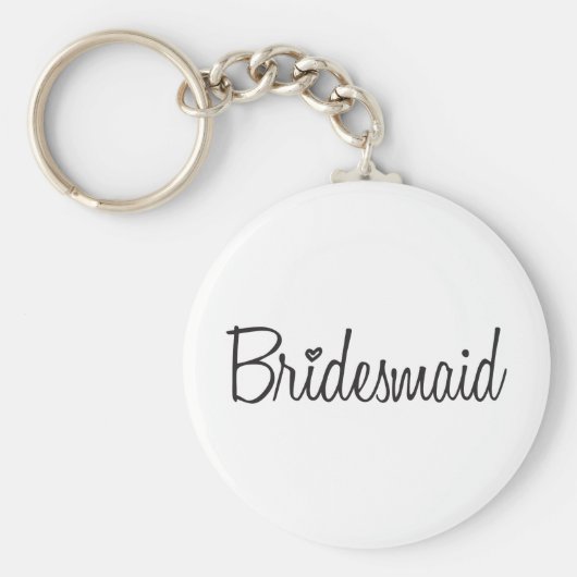 Bridesmaid Sleutelhanger (Voorkant)