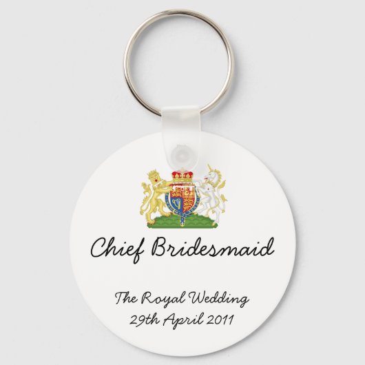 Bridesmaid - sleutelhanger van het Royal Wedding s (Voorkant)