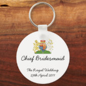 Bridesmaid - sleutelhanger van het Royal Wedding s (Voorkant)