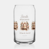 Bridesmaid Soda Glass Blikvorm Glas (Achterkant)