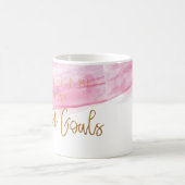 BRIDESMAID SQUAD GOALS - SOFT PINK WATERVERF KOFFIEMOK (Center)