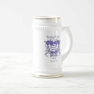 BridesMaid Stein Wedding  Lions Bierpul