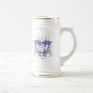 BridesMaid Stein Wedding  Lions Bierpul