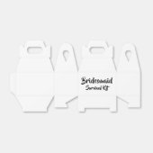 Bridesmaid Survival Kit Box Bedankdoosjes (Uitgevouwen)