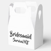 Bridesmaid Survival Kit Box Bedankdoosjes (Geopend)