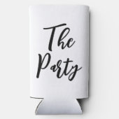 Bridesmaid the Party Bachelorette Weekend Hen Trip Seltzer Blikjeskoeler (Achterkant)