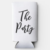 Bridesmaid the Party Bachelorette Weekend Hen Trip Seltzer Blikjeskoeler (Voorkant)