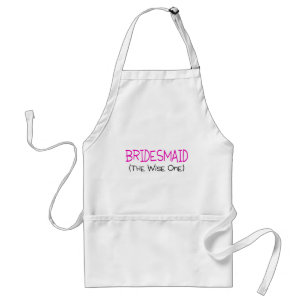 Bridesmaid The Wise One Standaard Schort