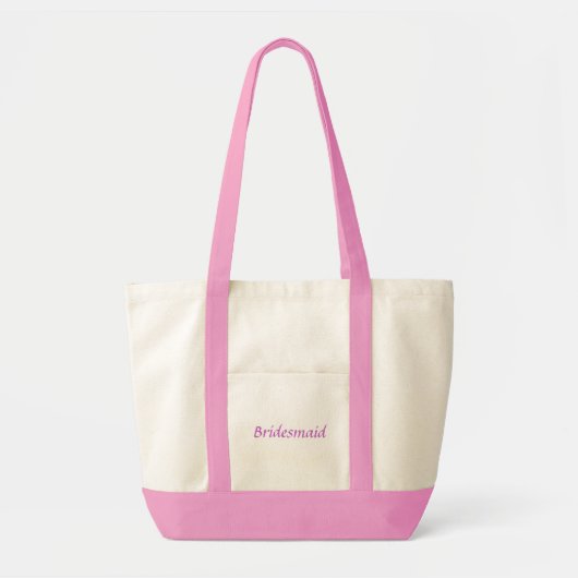 Bridesmaid Tote Bag (Voorkant)