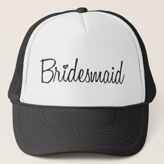Bridesmaid Trucker Hat Pet (Voorkant)