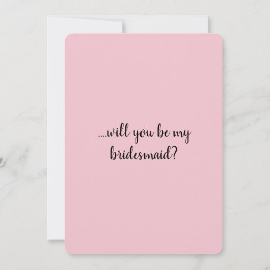 Bridesmaid uit India - man en meisje Kaart (Achterkant)