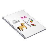 Bridesmaid Unicorn Funny Wedding Notitieboek (Rechterzijde)