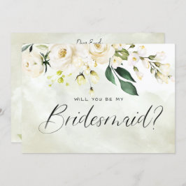 Bridesmaid van het Manuscript van de Waterverf van Kaart