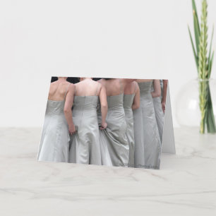 Bridesmaid van "kleine aanpassingen" Dank u wel ka Bedankkaart