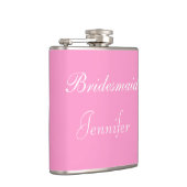 Bridesmaid Vinyl Wrapped Flask Heupfles (Rechts)