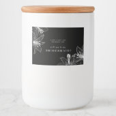 Bridesmaid Voedselcontainer Etiket (Voorkant)