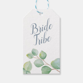 BRIDESMAID VOORSTEL Card, Greenery Eucalyptus Cadeaulabel