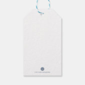 BRIDESMAID VOORSTEL Card, Greenery Eucalyptus Cadeaulabel (Achterkant)