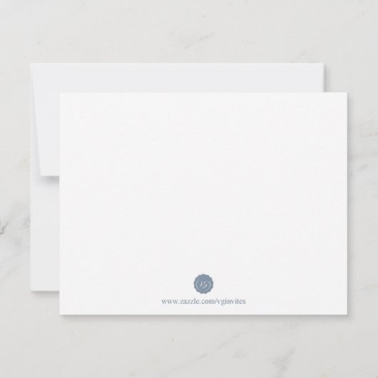 BRIDESMAID VOORSTEL Card, Greenery Eucalyptus Kaart (Achterkant)