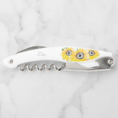 Bridesmaid-voorstel Zonnebloem - Aangepast  Kurkentrekker (Achterkant)