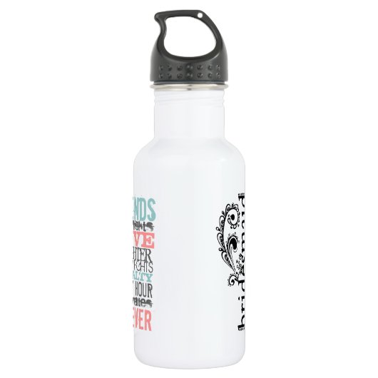 Bridesmaid Waterfles (Achterkant)