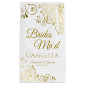 Bridesmaid Weddenschap Gift Bag Small Klein Cadeauzakje (Voorkant)