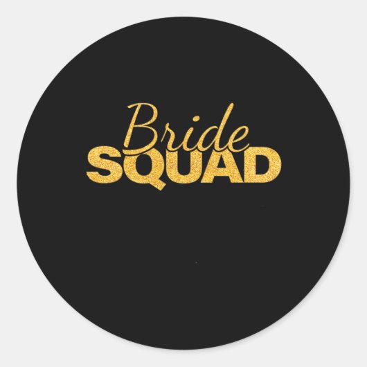Bridesmaid Weddenschap Ronde Sticker (Voorkant)