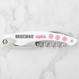 Bridesmaid Wedding Favor Kurkentrekker