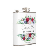 Bridesmaid Wedding Floral Bouquet | Heupfles (Rechts)