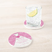 Bridesmaid Wedding Gown Onderzetters (Zijkant)