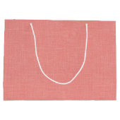 Bridesmaid Wedding Monogram Modern Groot Cadeauzakje (Achterkant)