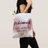 Bridesmaid Wedding Party Favor Canvas tas (Dichtbij)