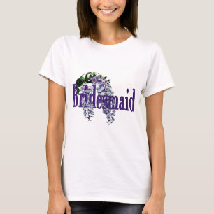 Bridesmaid/Wisteria Wedding T-shirt