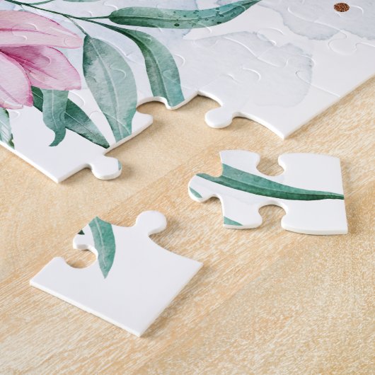 Bridesmaid zal je mijn bruidsmeisje zijn. legpuzzel (Zijkant)