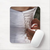 Bridesmaïde hand zonder bruidsjurk muismat (Met muis)