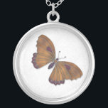 Bridesmaïde Ketting Butterfly Brocade brown<br><div class="desc">Butterfly Brocade Bruidsmeisje Ketting in bruin is een geweldig cadeau voor uw begeleiders, vooral als u dit thema voor de bruiloft hebt gebruikt. Dit is onderdeel van het Butterfly Brocade Collectie voor bruiloften. Er zullen vier andere juweeltint kleurwegen beschikbaar zijn, pauw, paarse, rode en een mooie varen groen. De achtergrond...</div>