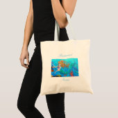 Bridesmaïde roodkopzeemeervis tote bag (Voorkant (product))