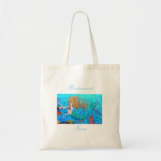 Bridesmaïde roodkopzeemeervis tote bag (Voorkant)