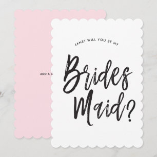 Bridesmaids Aanvraagstijl Aangepaste stijl Kaart