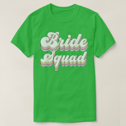 Bridesmaids Bachelorette T-shirt (Design voorkant)