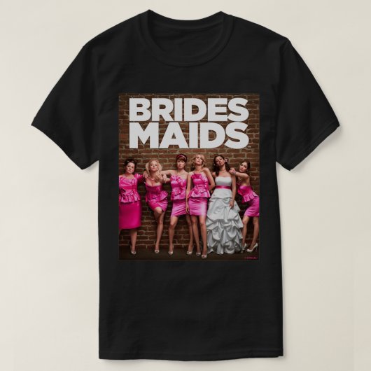 Bridesmaids Cast T-shirt (Design voorkant)