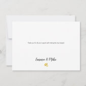 Bridesmaids Weddendag Tijdschema van evenementen P (Achterkant)